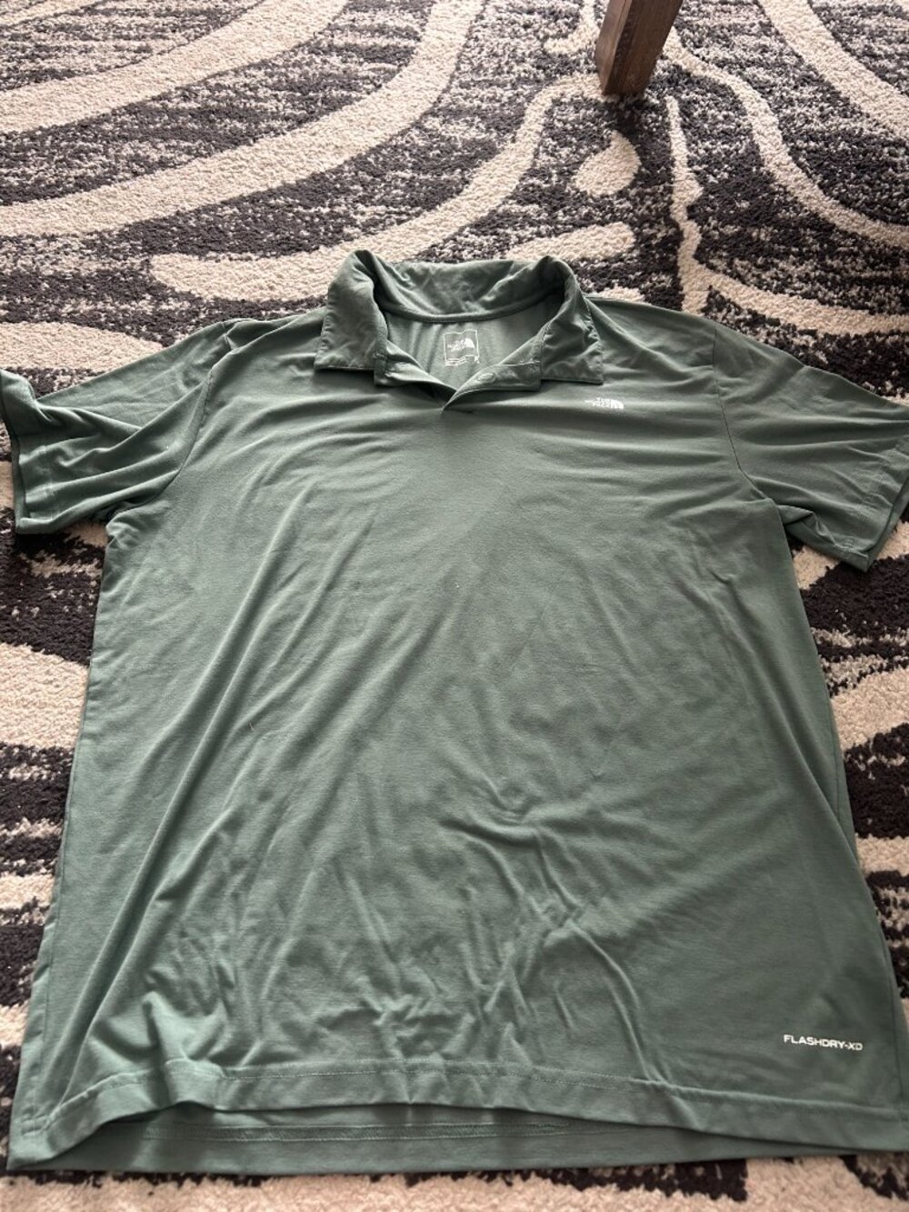Men's North Face button up shirt Size XL
